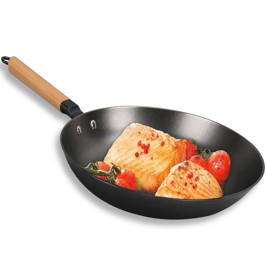 Cuisiland 12” Nitrided Cast Iron Frying Pan