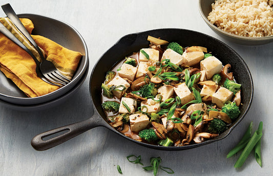 Mushrooms & Tofu - over rice