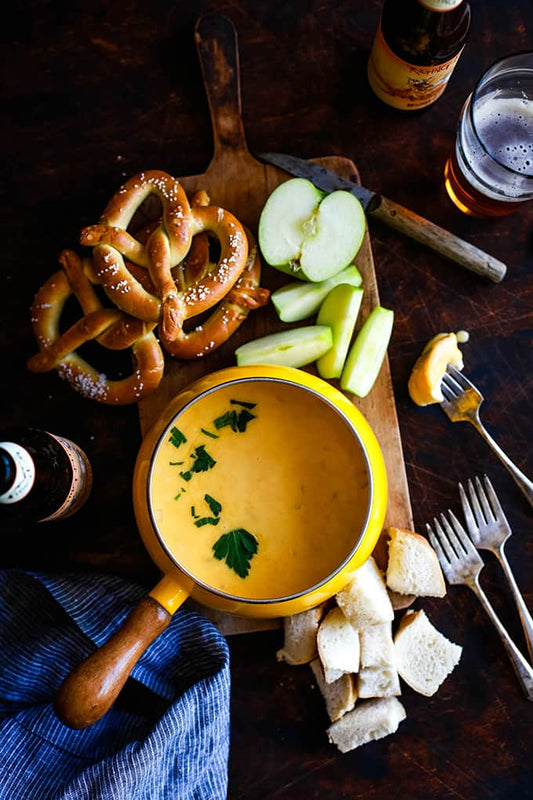 Cheesy Fondue - with beer