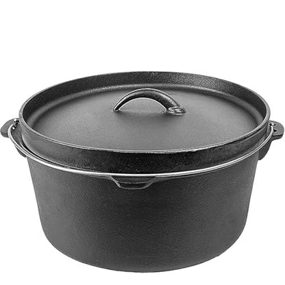 20QT Pre-seasoned Dutch Oven - Lip Lid