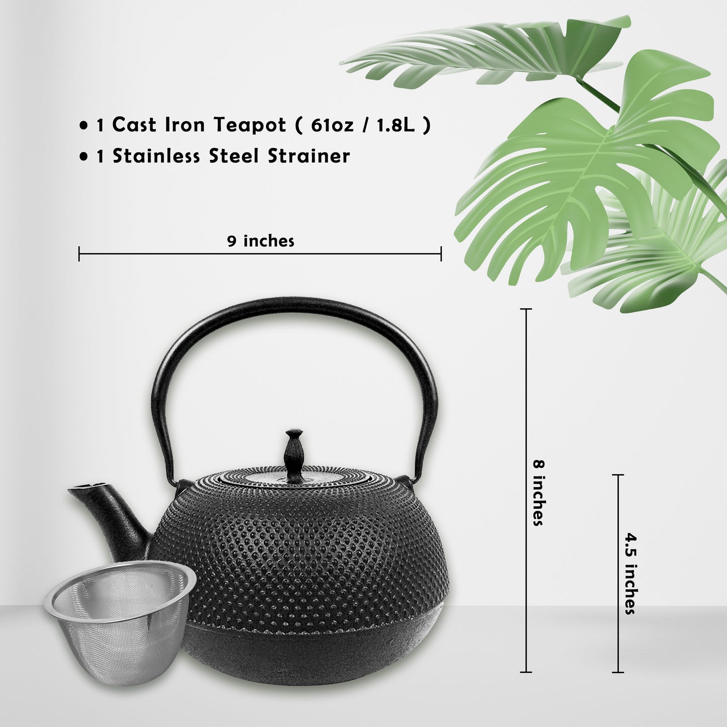 Nail-head SET 1.8 liter (61oz)