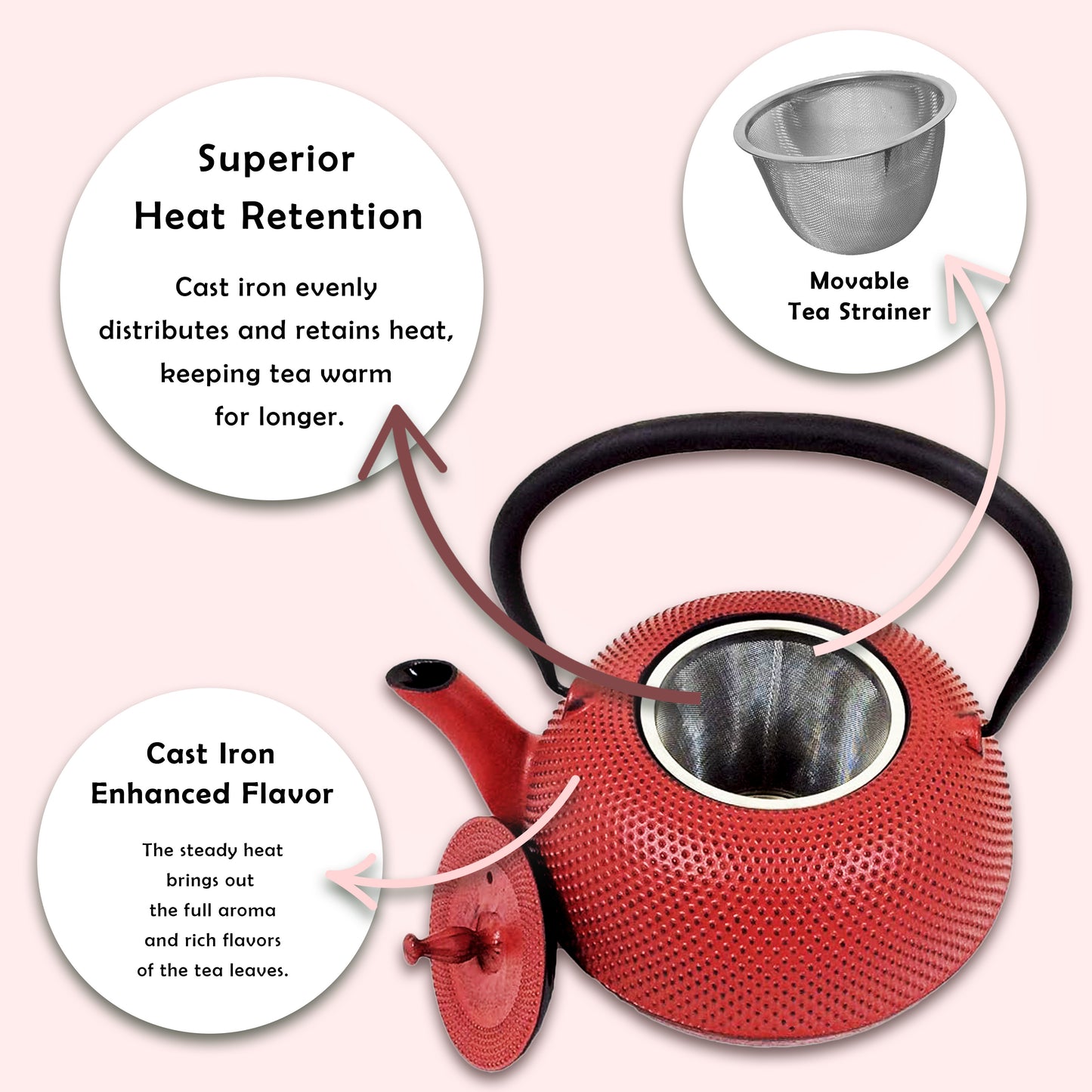 Nail-head SET 1.8 liter (61oz)