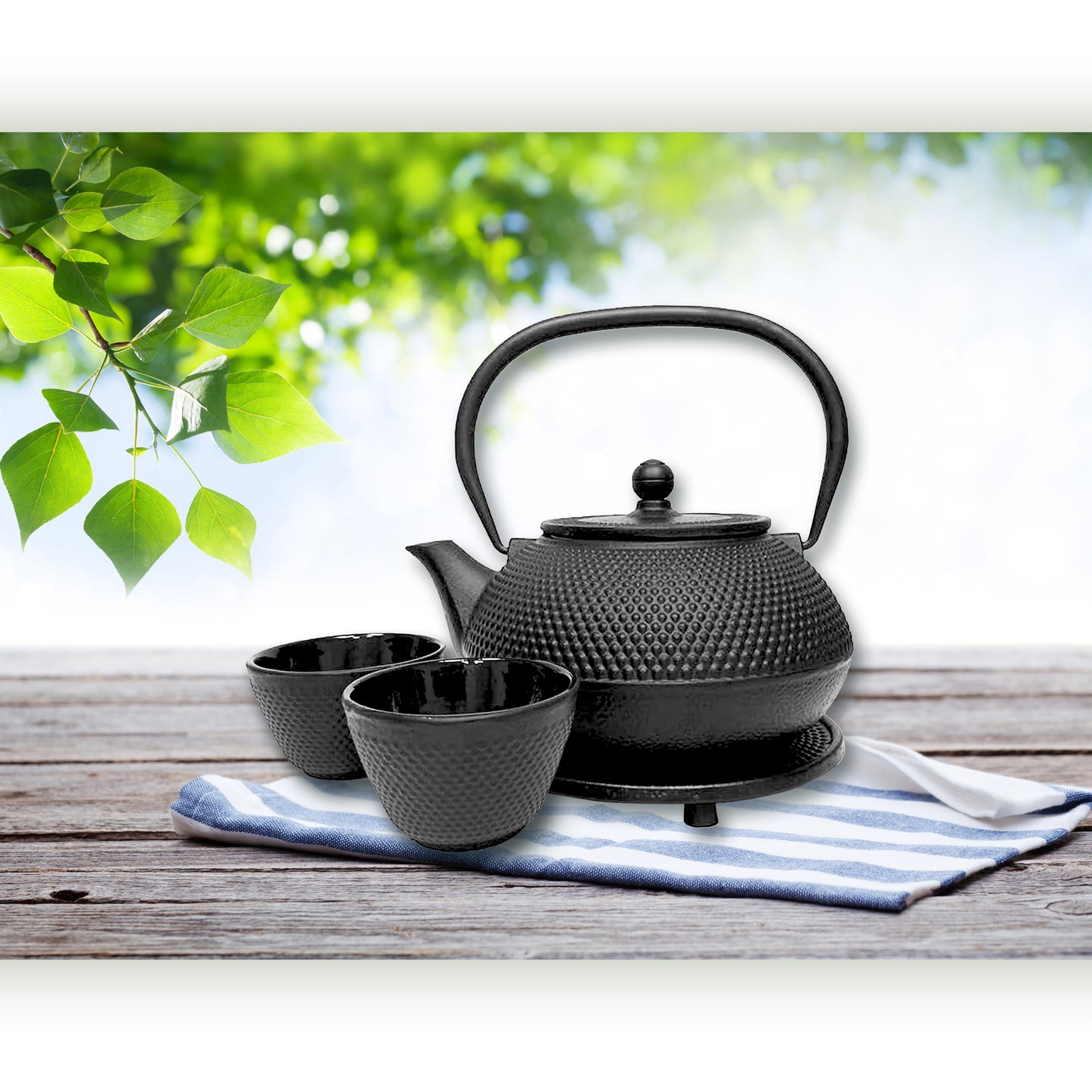 Nail-head set with 2 cups 800ml (27oz)