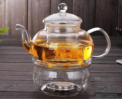 Cuisiland Heat Resistant Borosilicate Glass Teapot Warmer