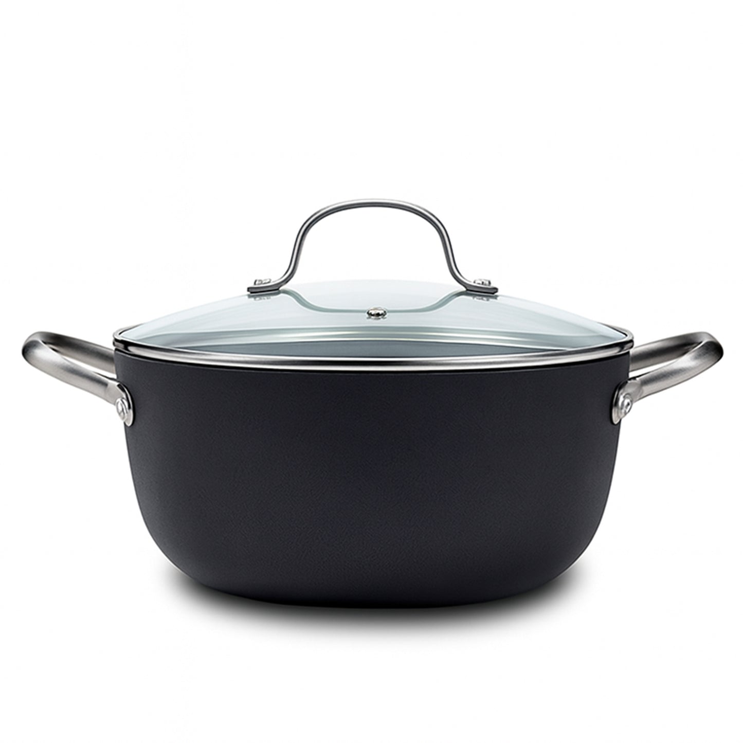 Cuisiland 4QT/10'' Honeycomb Cast Iron Casserole with Lid