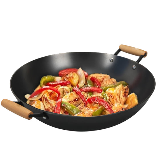 Cuisiland 14” Nitrided Cast Iron Wok