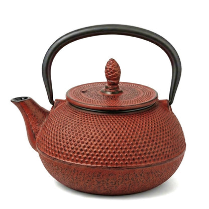 Cuisiland 450ml/15oz Hobnail Cast Iron Teapot with Infuser
