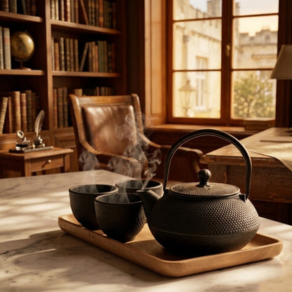 Cuisiland 27OZ Hobnail cast Iron teapot 800ml