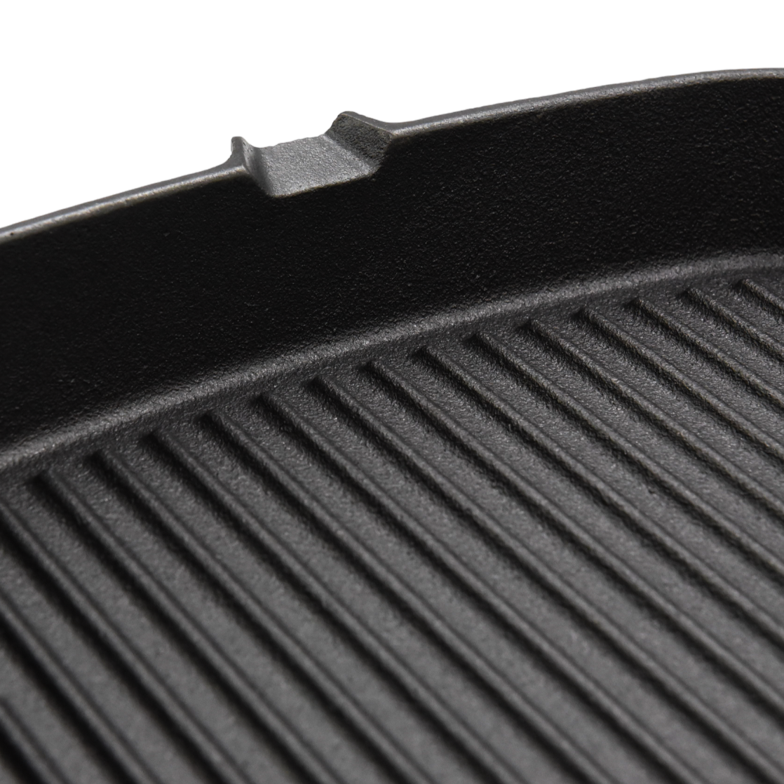 Pre-Seasoned Cast Iron Square Grill Pan Skillet