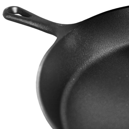 Pre-Seasoned Large 15.5" Cast Iron Skillet