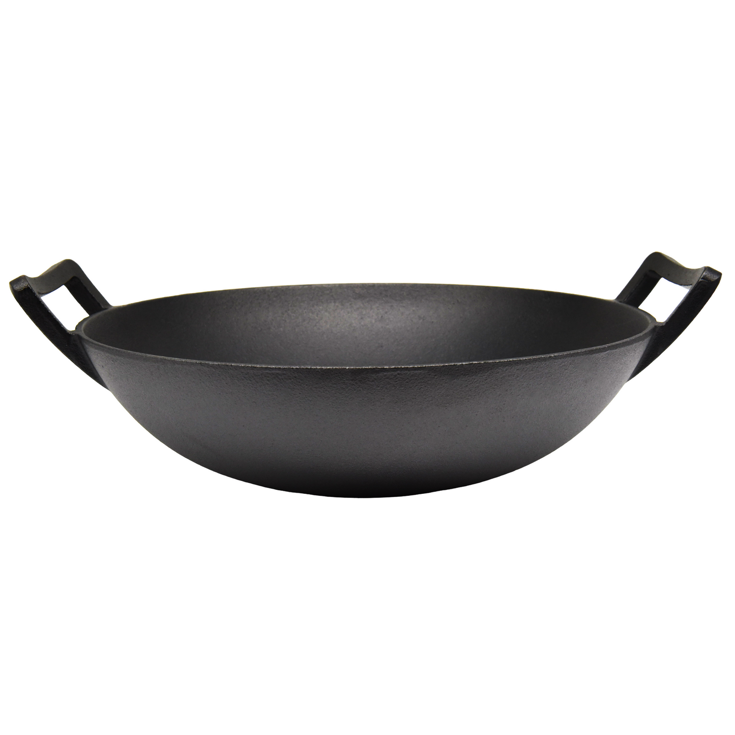 Large Pre-Seasoned Cast Iron Wok