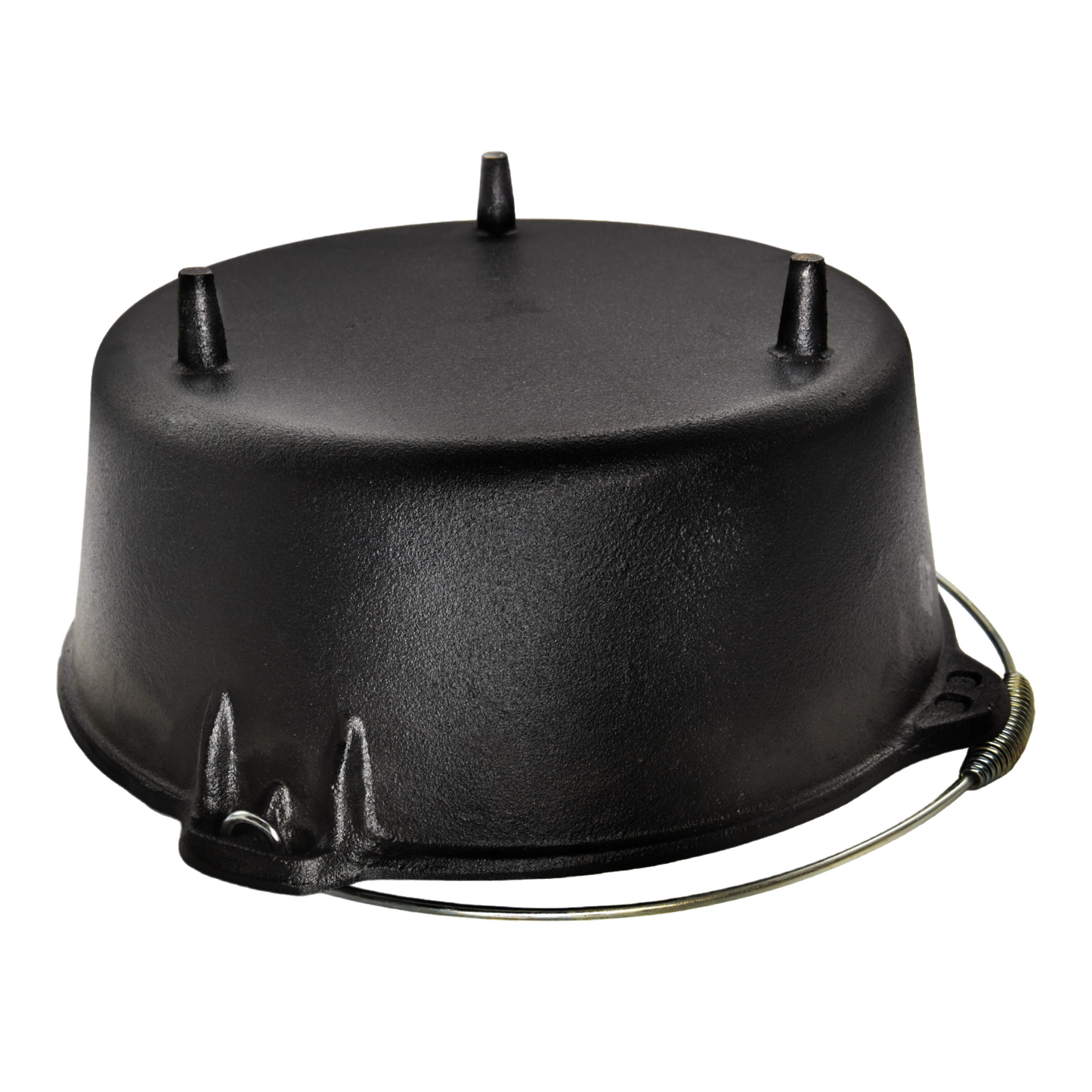 20QT Pre-seasoned Dutch Oven - Lip Lid, Tripod Legs