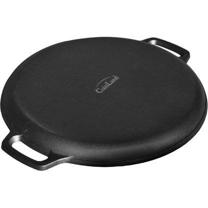 Pre-seasoned pizza and baking pan, 13.5" (35cm)