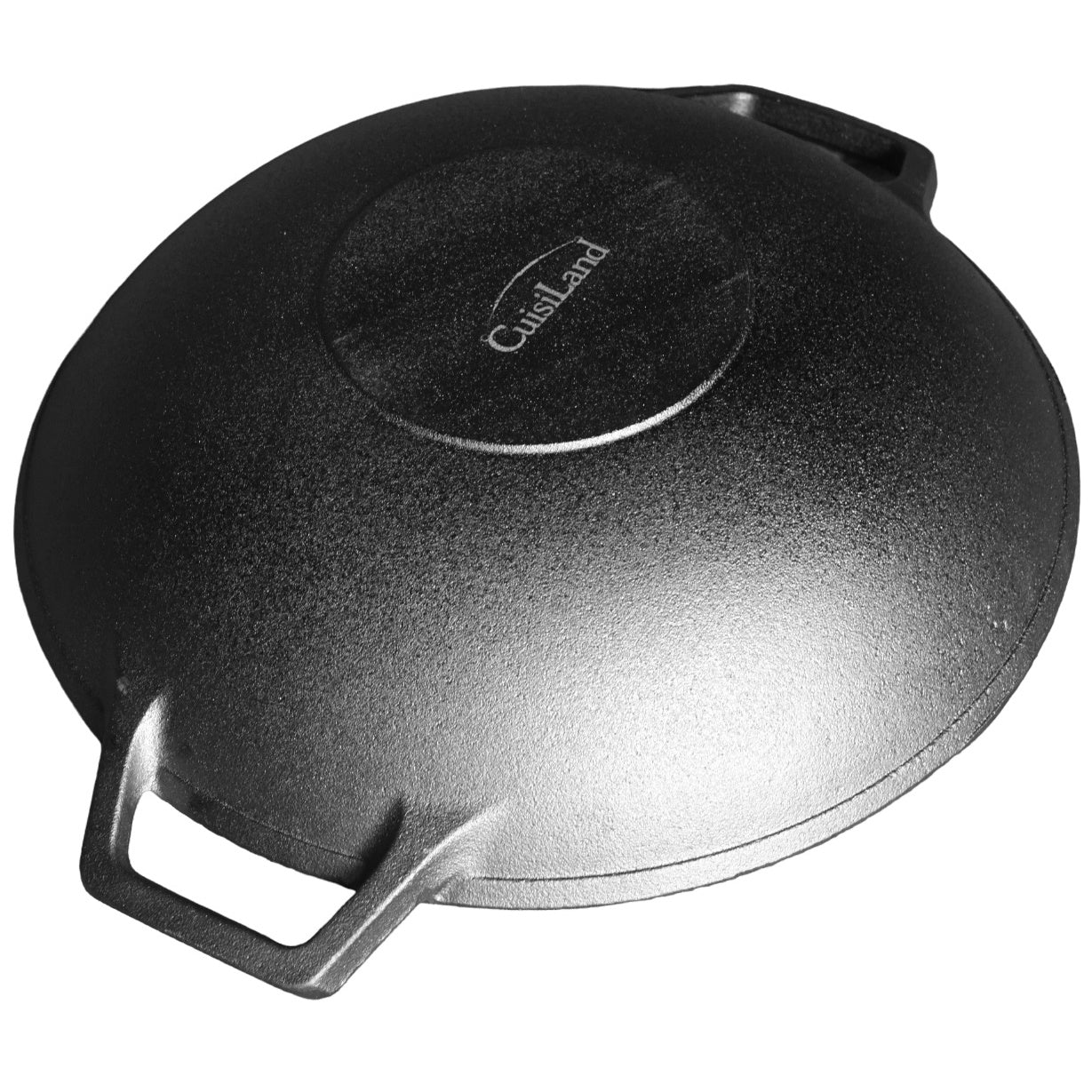 Pre-seasoned Wok Wood Lid 14"