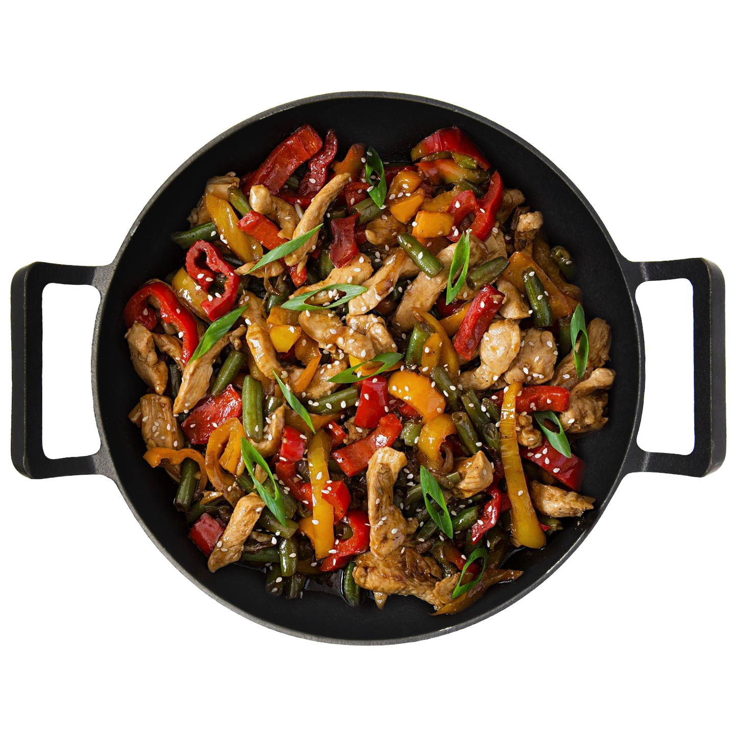 Pre-Seasoned Cast Iron Wok