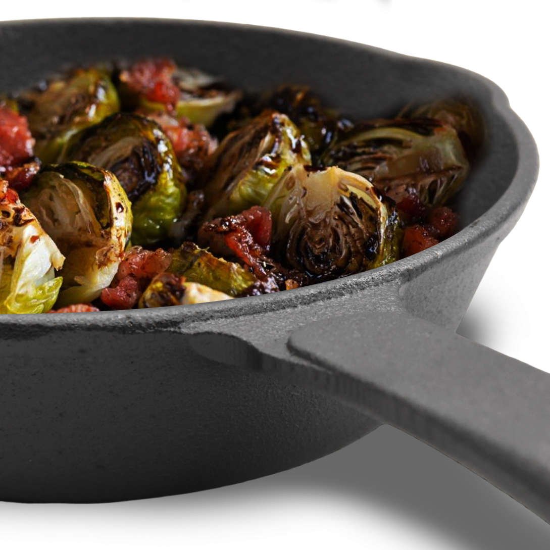 6.5" Pre-Seasoned Cast Iron Skillet