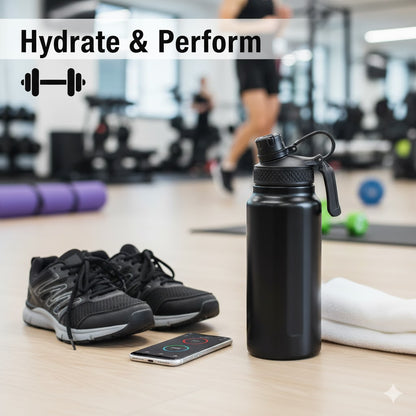 Cuisiland 750ml Stainless Steel Sports Water Bottle