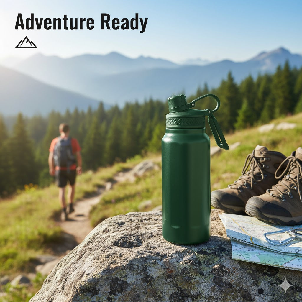 Cuisiland 750ml Stainless Steel Sports Water Bottle