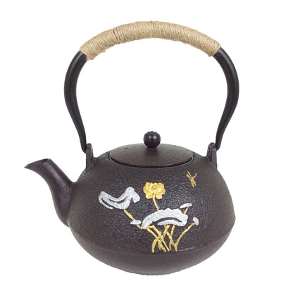 Antique Cast Iron Teapot