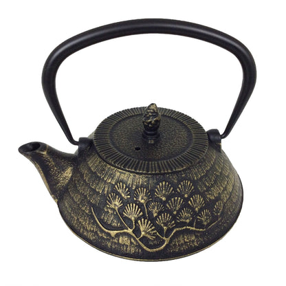 Pine Tree Cast Iron Teapot