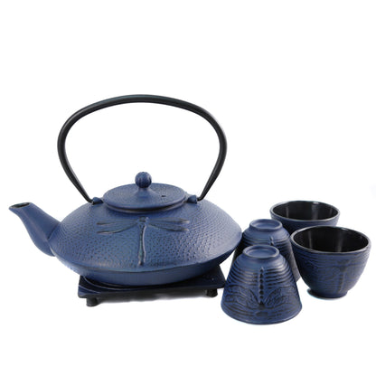 Dragonfly set with 4 cups 1.1 liter (37oz)