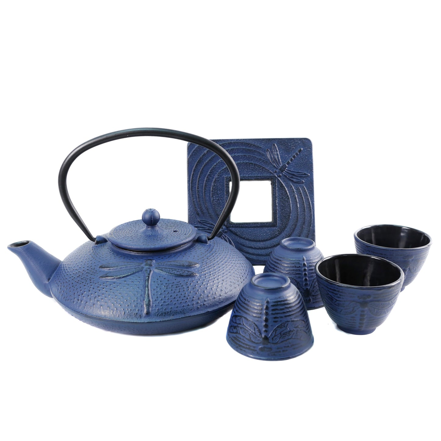 Dragonfly set with 4 cups 1.1 liter (37oz)