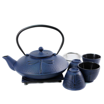 Dragonfly set with 4 cups 1.1 liter (37oz)