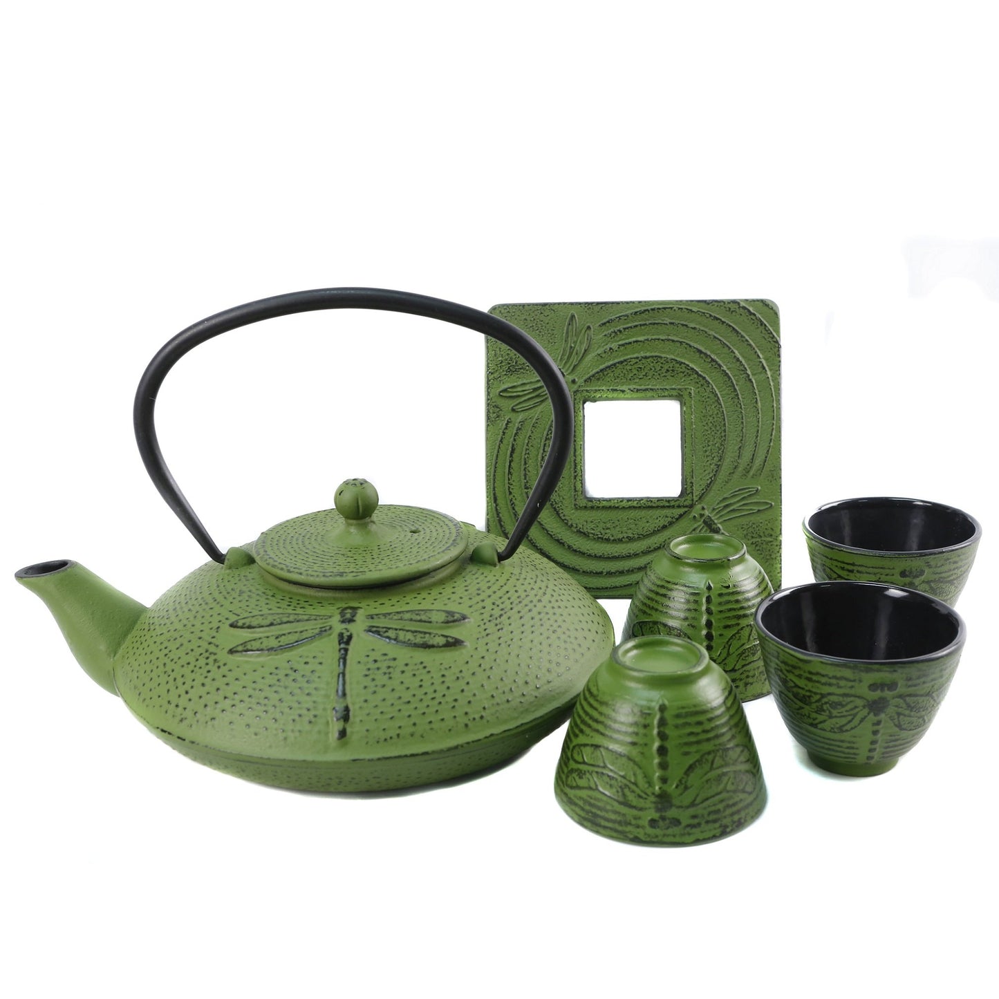 Dragonfly set with 4 cups 1.1 liter (37oz)