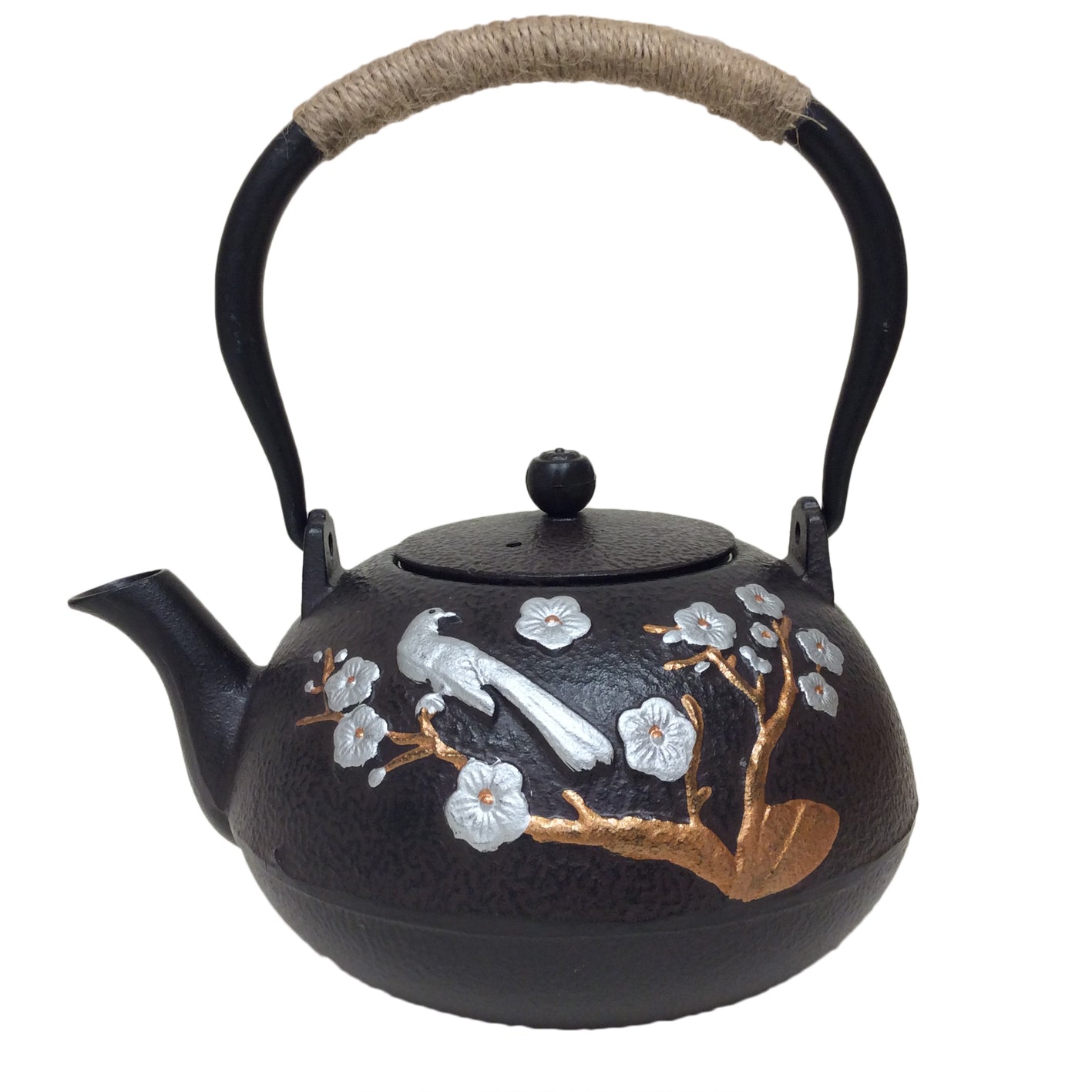 Antique Cast Iron Teapot