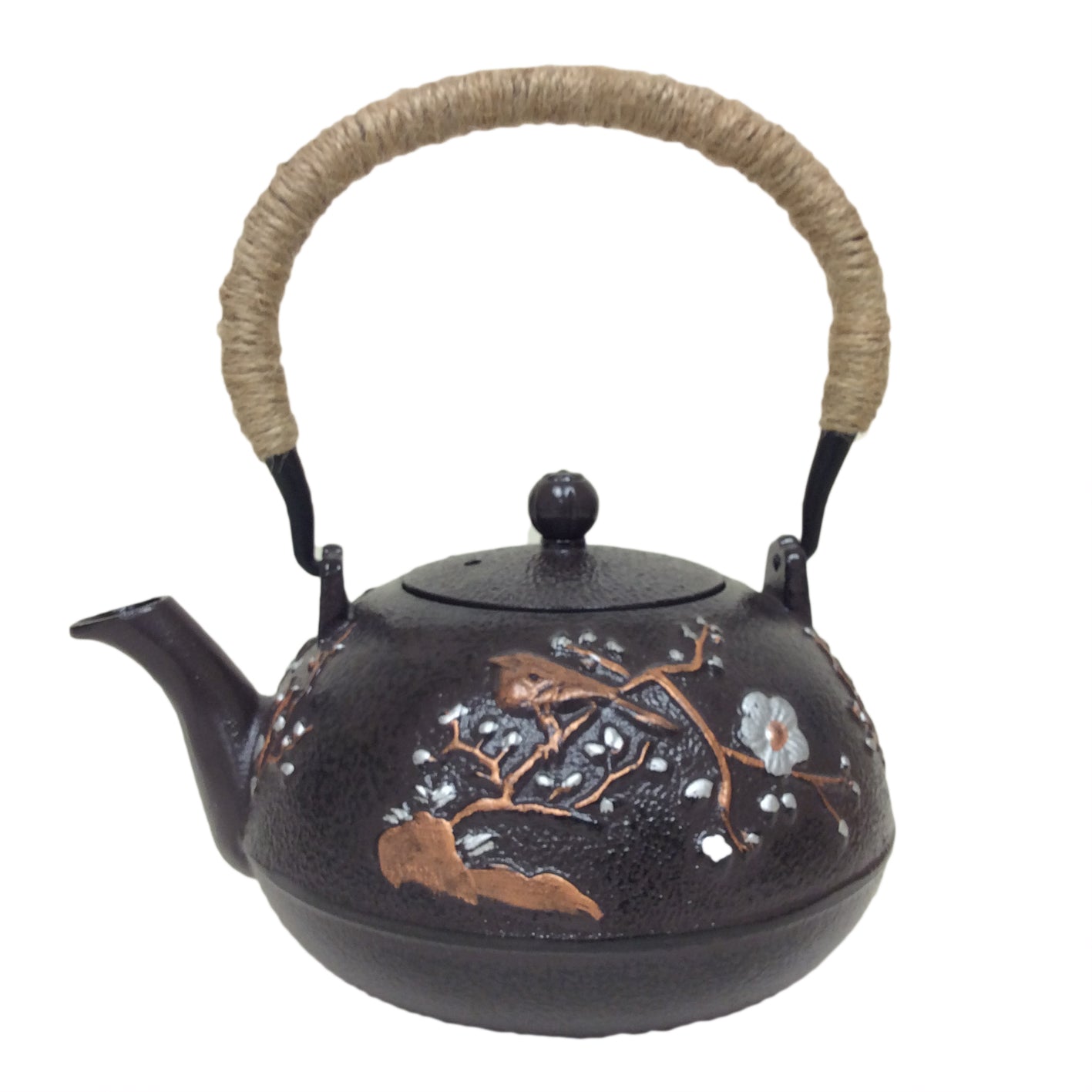 Antique Cast Iron Teapot