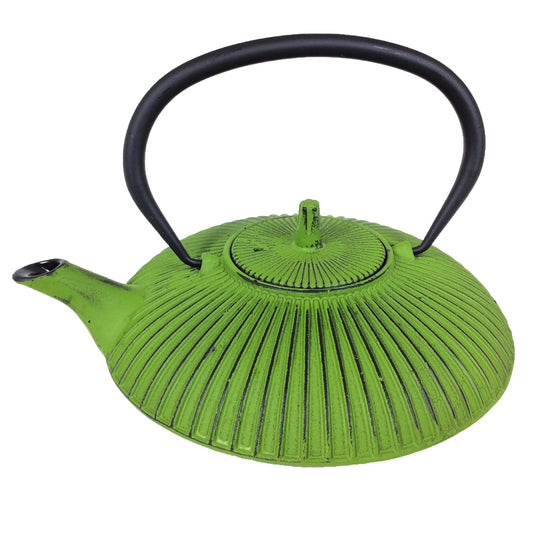 Stripe Cast Iron Teapot